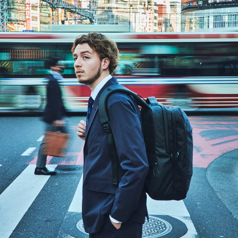 City Backpack / 24L -Black-