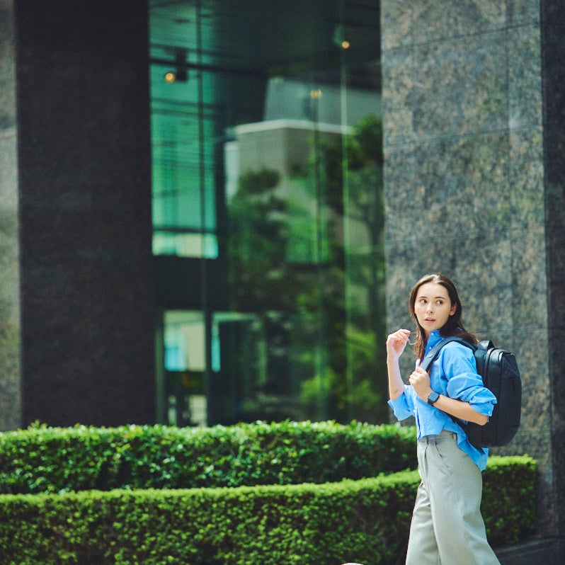 City Dot Backpack -Black-