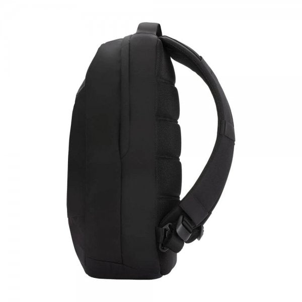 City Compact Backpack With CORDURA Nylon -Black-