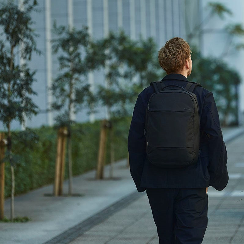 City Compact Backpack With Cordura Nylon