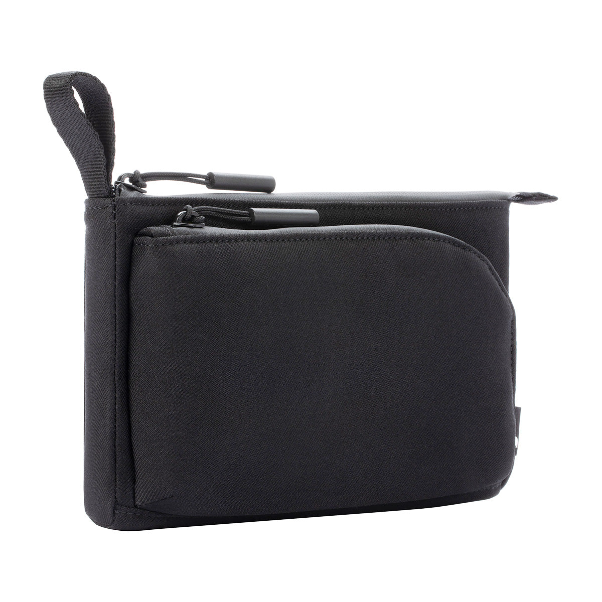 Facet Accessory Organizer in Recycled Twill -Black-