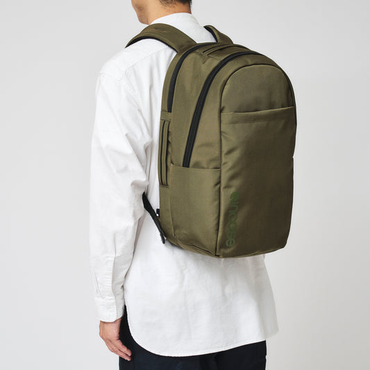 Grid Backpack 23L -Olive-