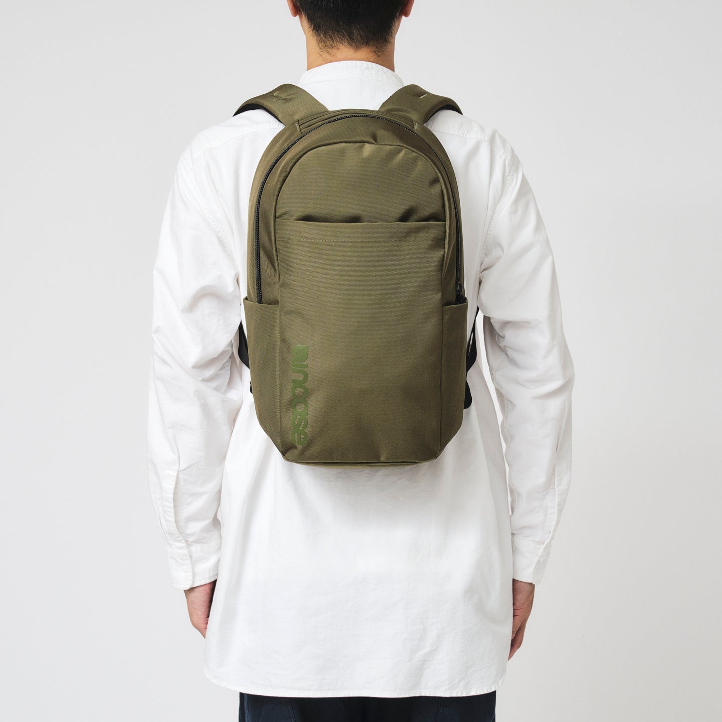 Grid Backpack 18L -Olive-