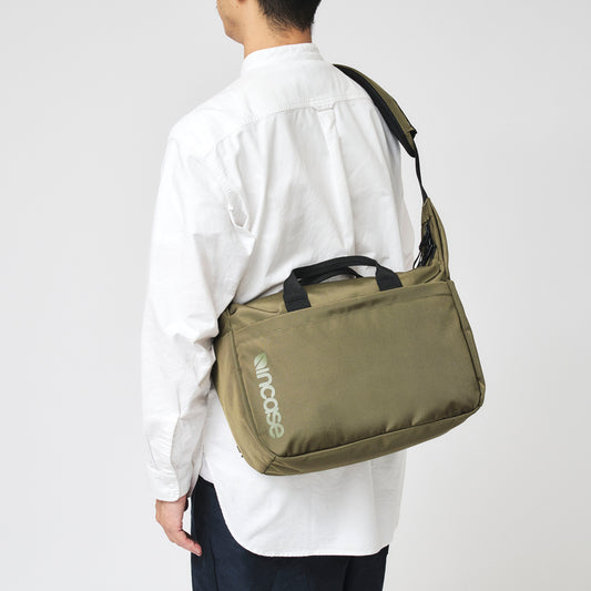 Grid Shoulder Bag 15L -Olive-