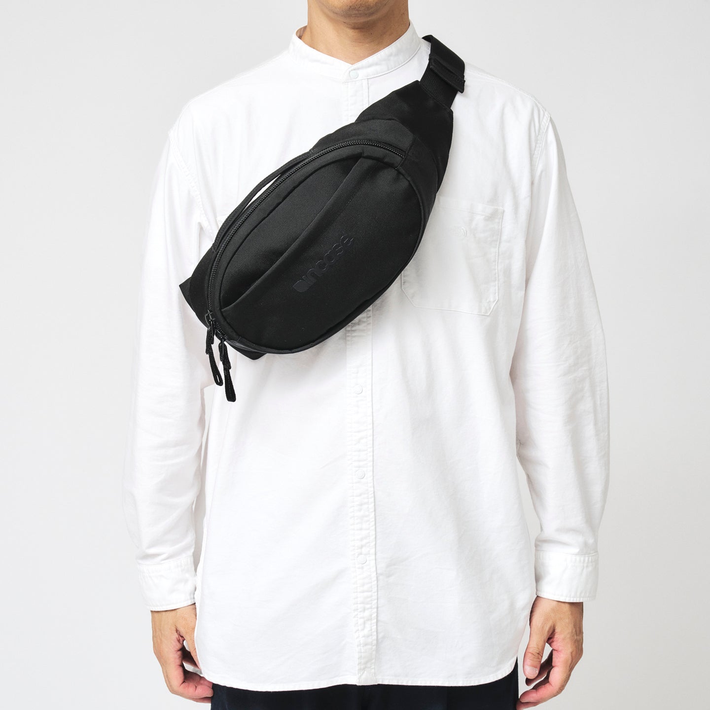 Grid Waist Bag 3.5L -Black-