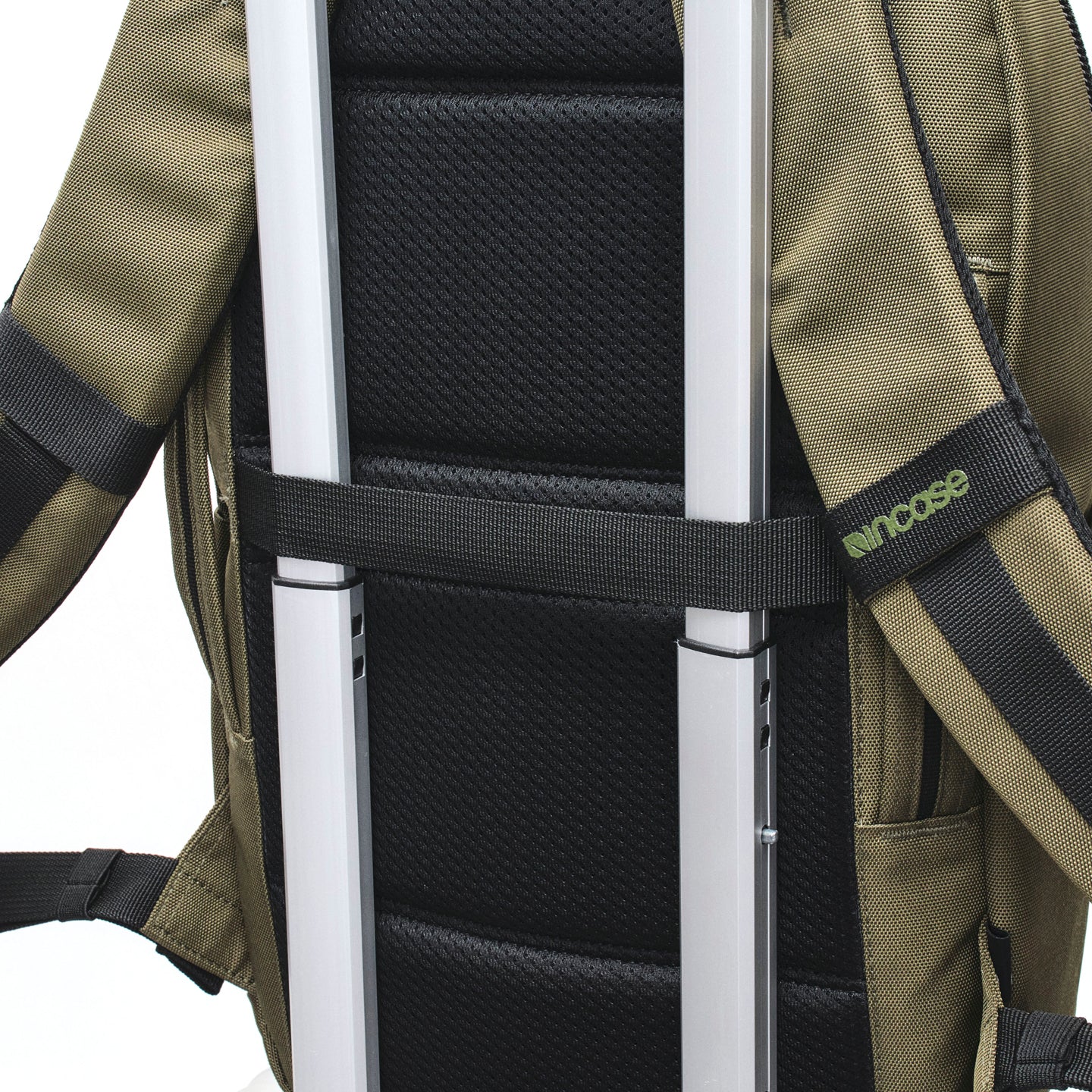Grid Backpack 18L -Olive-