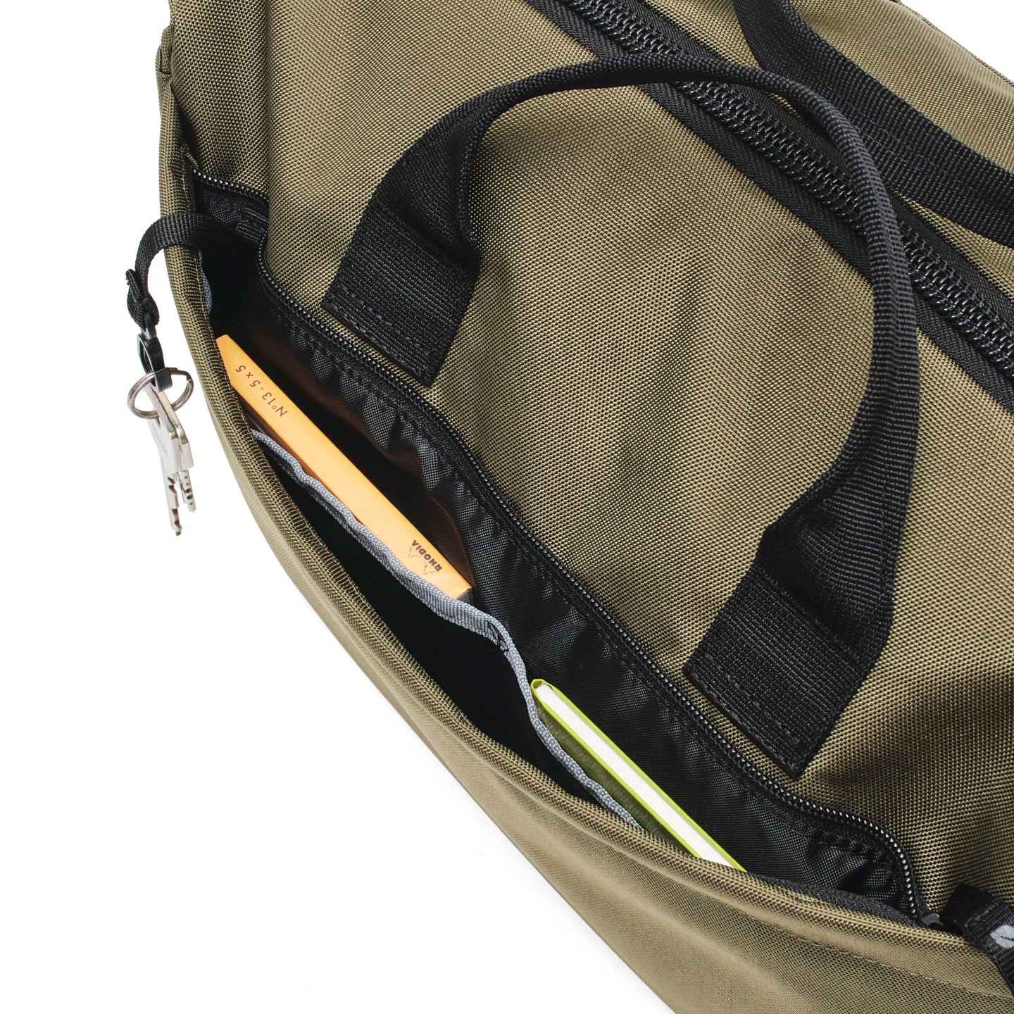 Grid Shoulder Bag 15L -Olive-