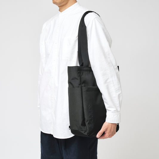 Grid 2-Way Tote Bag 15L -Black-