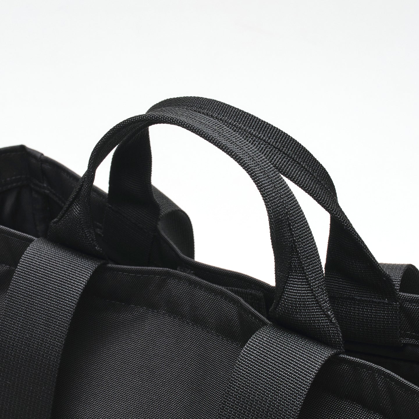 Grid 2-Way Tote Bag 15L -Black-