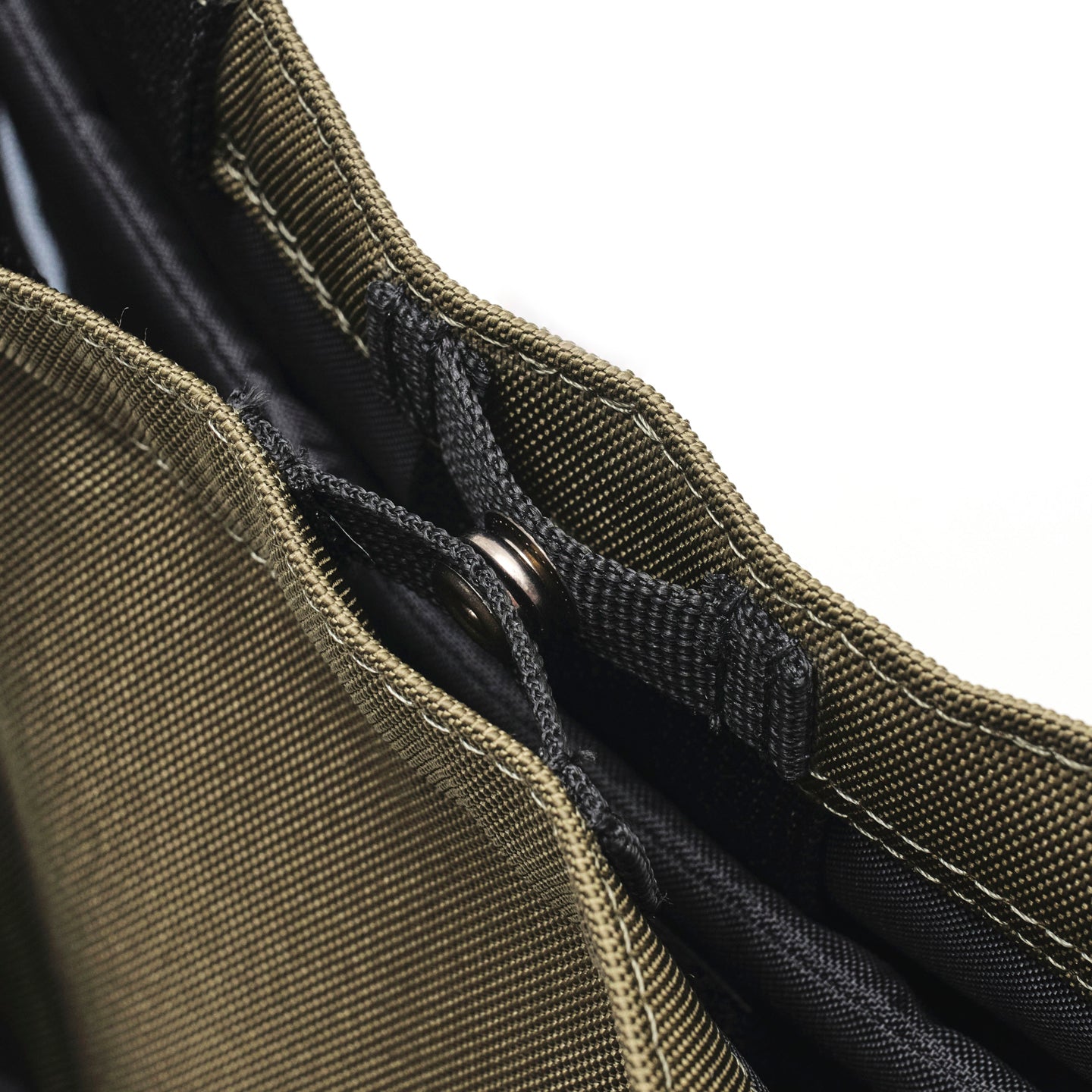 Grid 2-Way Tote Bag 15L -Olive-