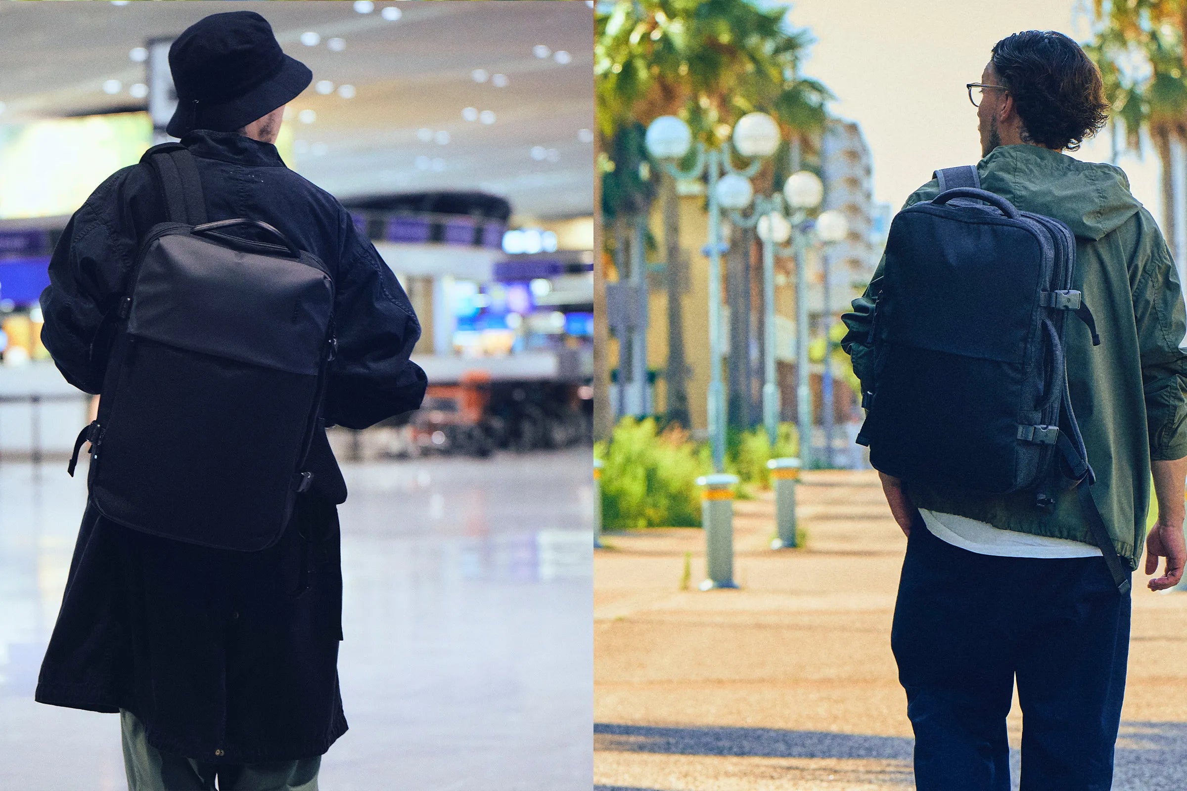 A.R.C. Travel Pack vs EO Travel Backpack Incase 2 Incase