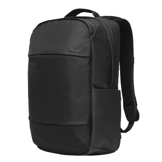 City Compact Backpack With 1,680D /19L -Black-