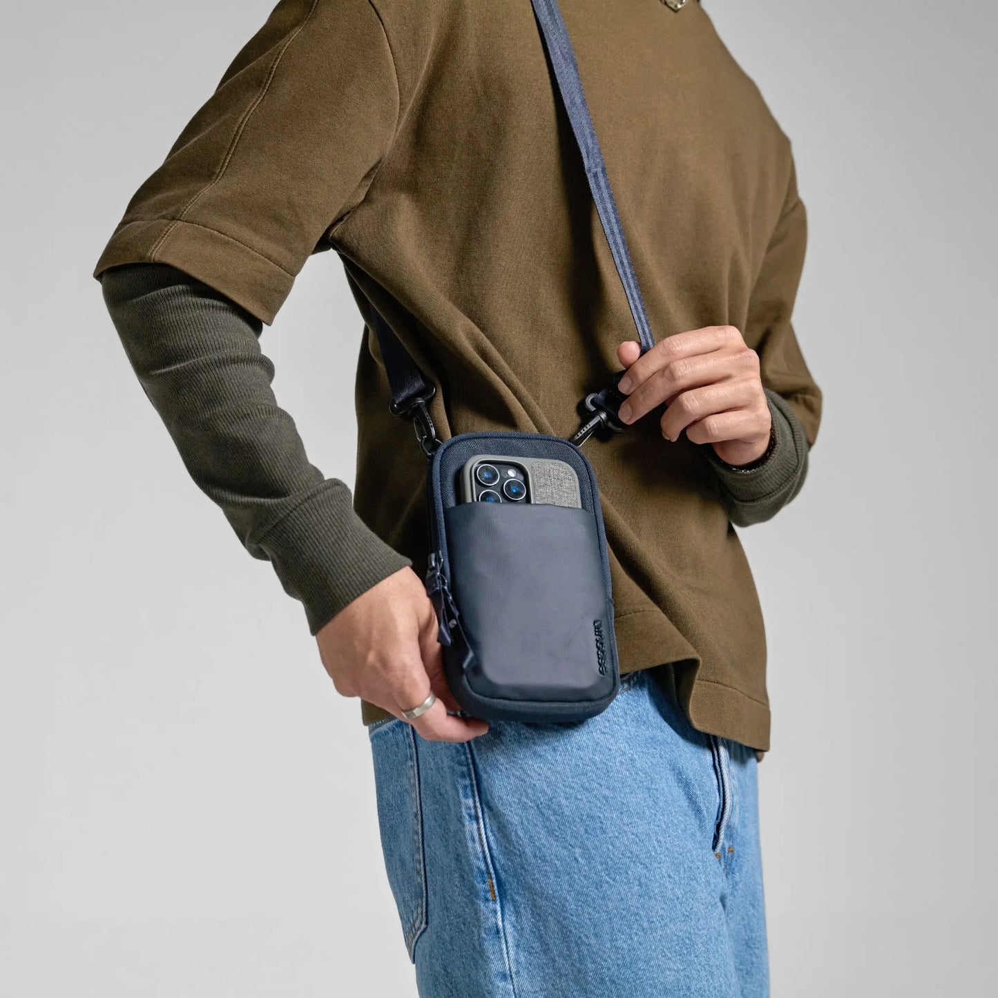 A.R.C. Small Crossbody Bag - Black -