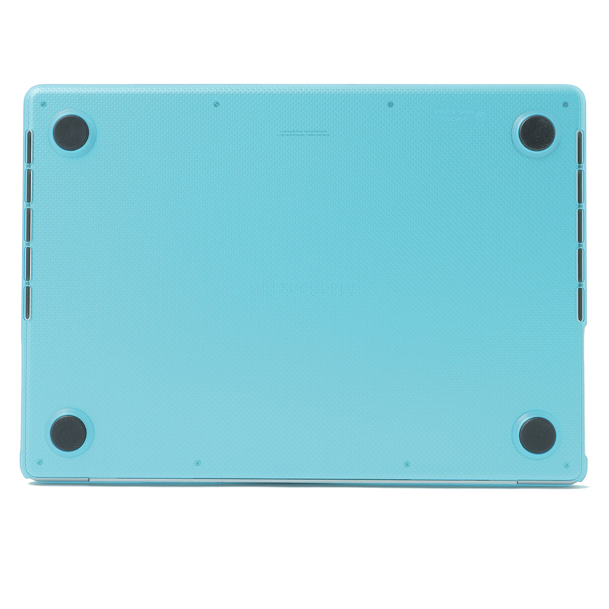 水色ハードケース ハードシェルケース ドット マックブックプロ14インチ(Hardshell Case