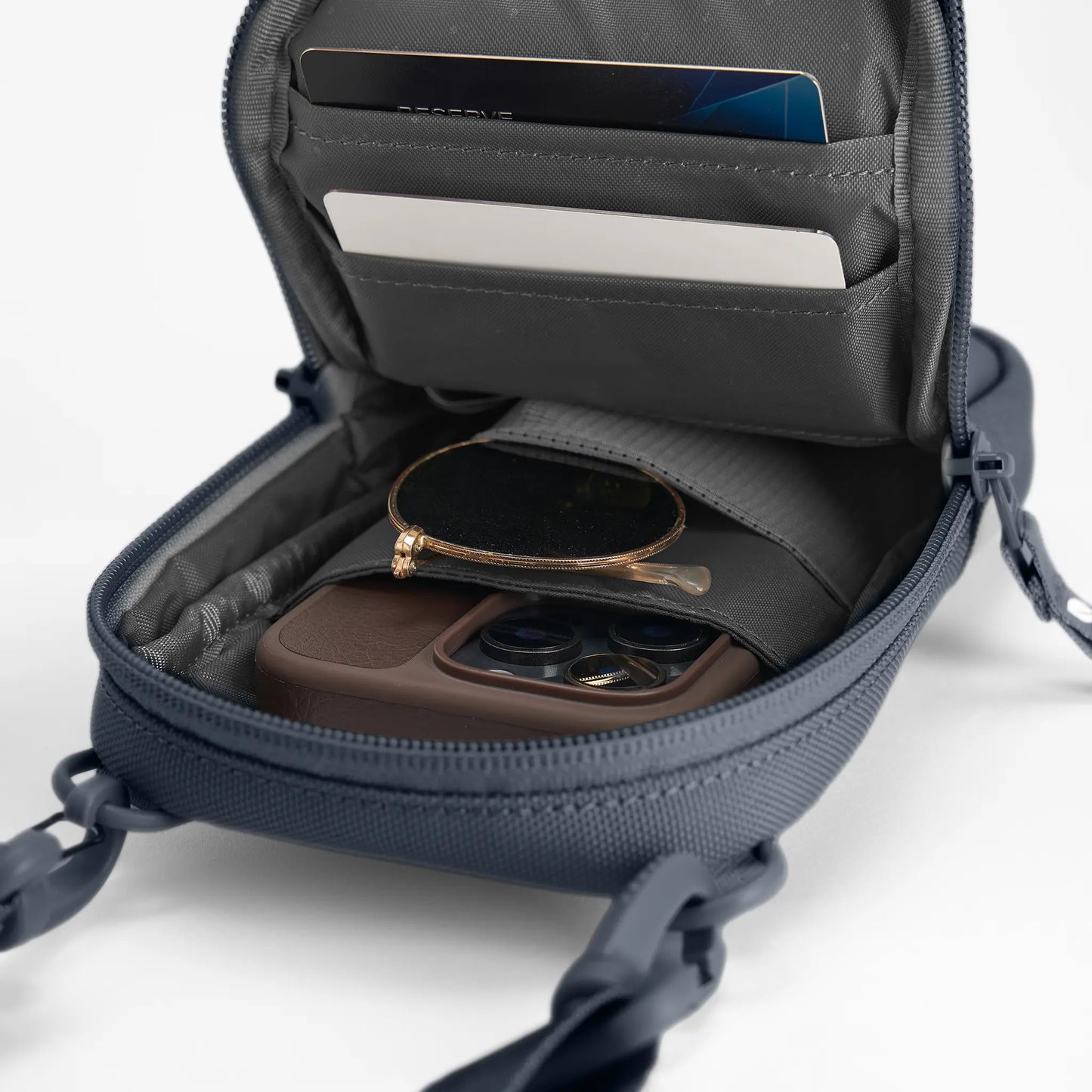A.R.C. Small Crossbody Bag - Black -