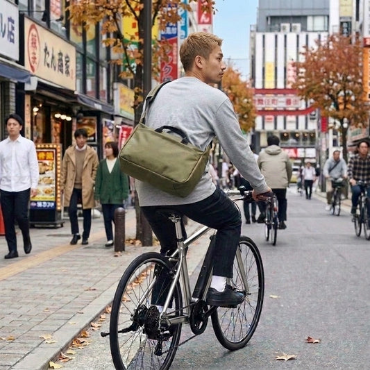Grid Shoulder Bag 15L -Olive- （LIMITED COLOR）