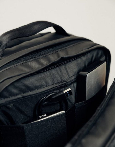 City Backpack -Heather Black-