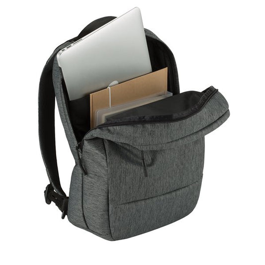 City Compact Backpack -Heather Black-