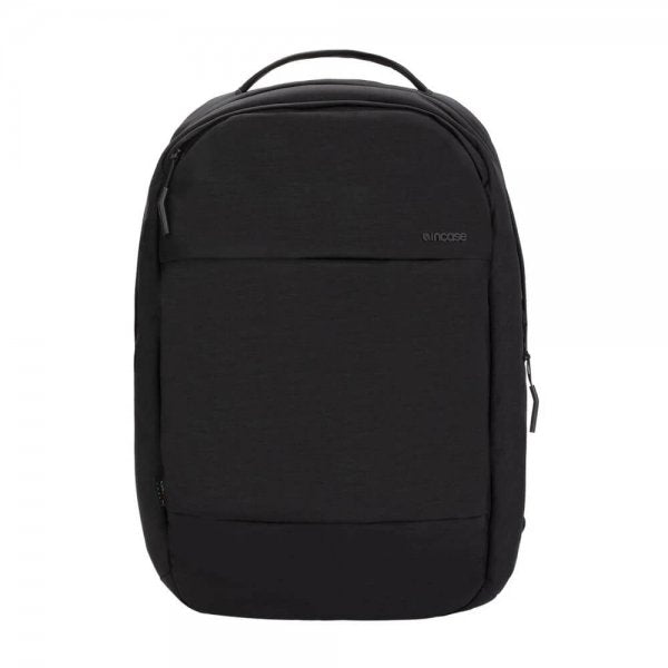 City Compact Backpack With CORDURA Nylon -Black-
