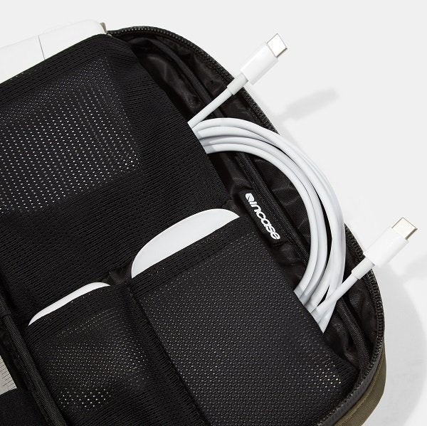 ナイロンガジェットポーチ(Nylon Accessory Organizer) - 黒
