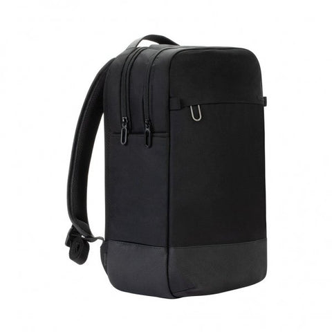 Twill & Leather Backpack -Black-（STORE LIMITED）