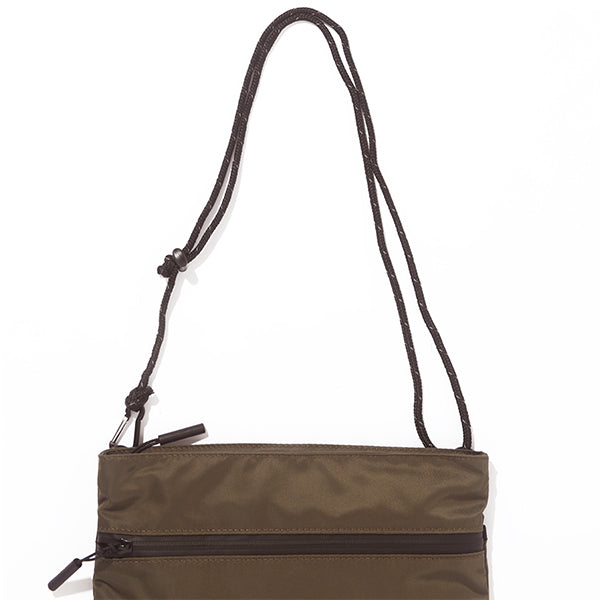 Shoulder Pouch With Flight Nylon  -Olive-（STORE LIMITED）